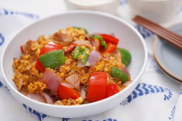 タイ風春雨炒め