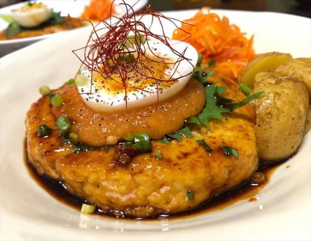 おろし豆腐ハンバーグ