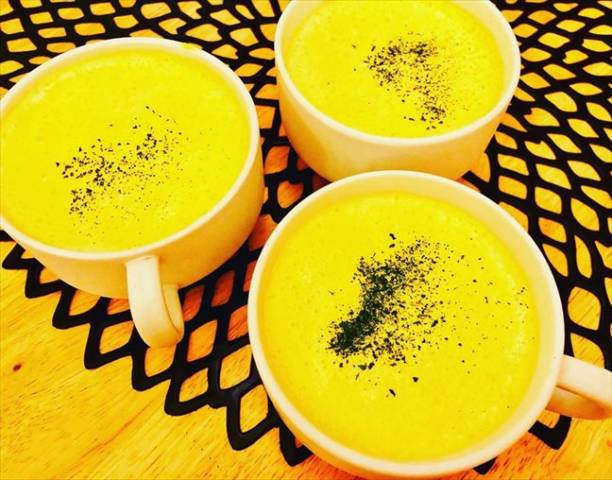 冷製パンプキンスープ