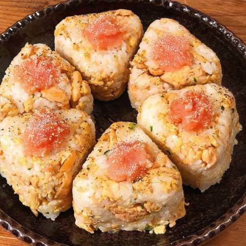 鮭玉炙り明太子おにぎり