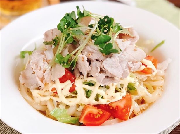 豚しゃぶサラダうどん