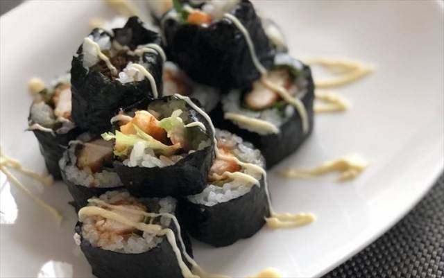 ササミカツの巻き寿司