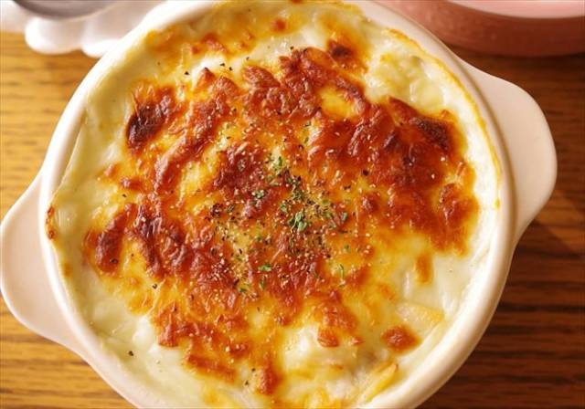 レンジでシーフードドリア