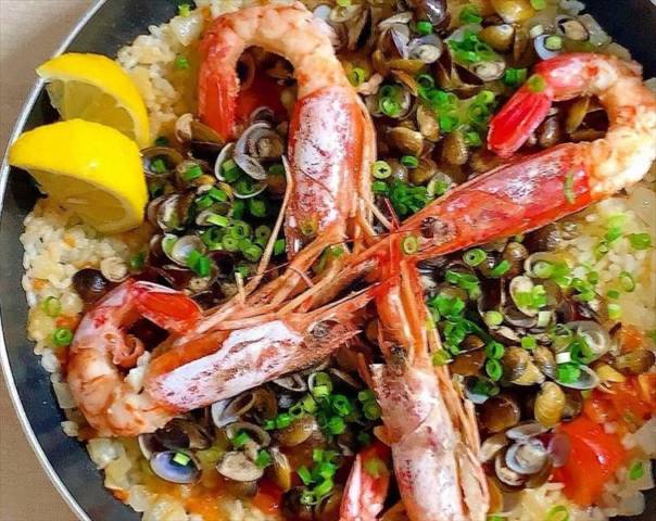 しじみのパエリア