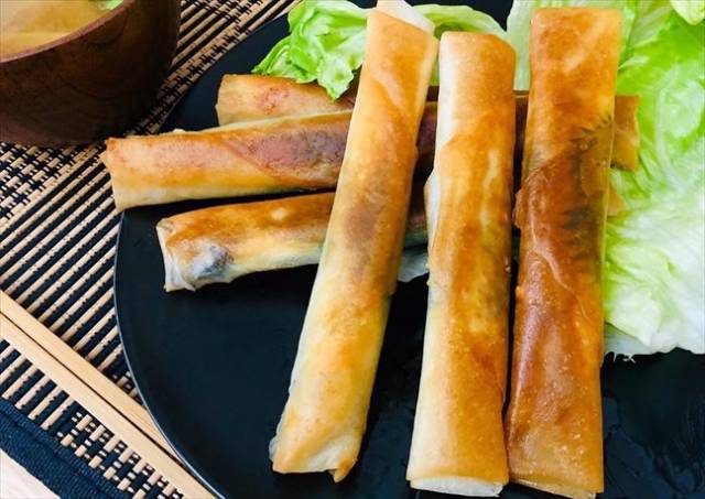 ししゃも春巻き