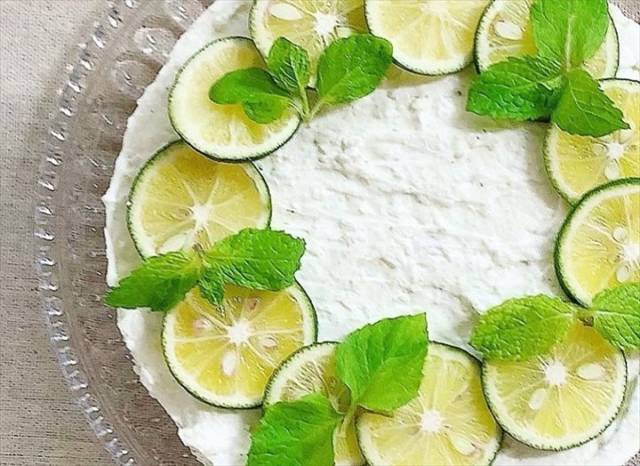 すだちのヨーグルトムース