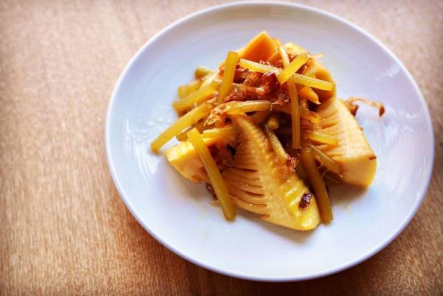 筍とフキのおかか炒め