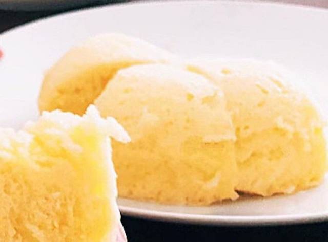 混ぜるだけレンジ3分たまごパン