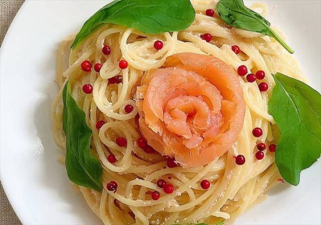 たらこクリームパスタ