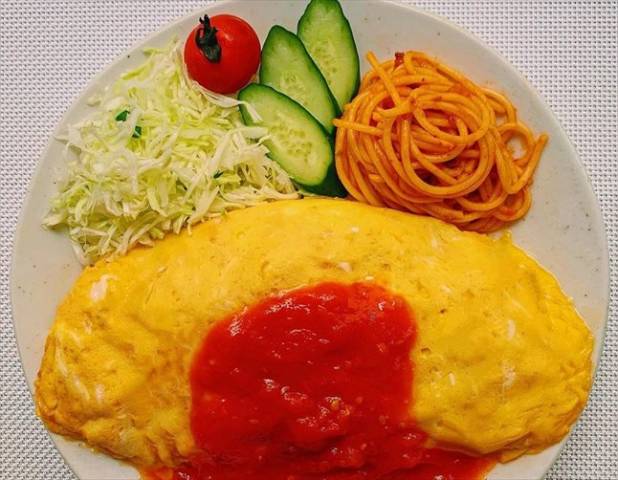 定番のオムライス