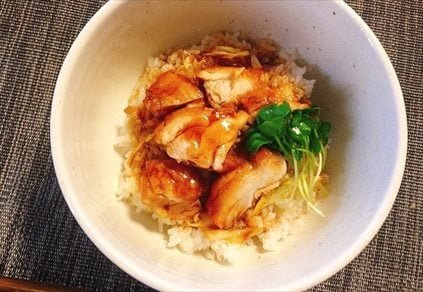 鶏の照り焼き丼