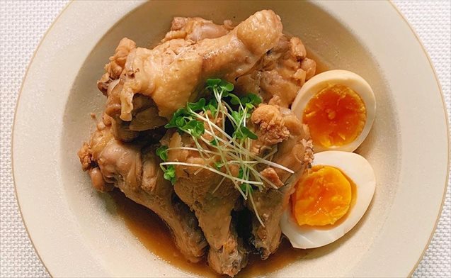鶏手羽のポン酢煮