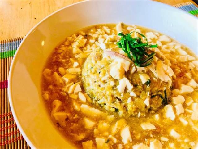 豆腐あんかけ炒飯