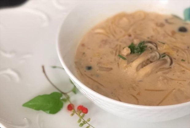 豆乳坦々スープ