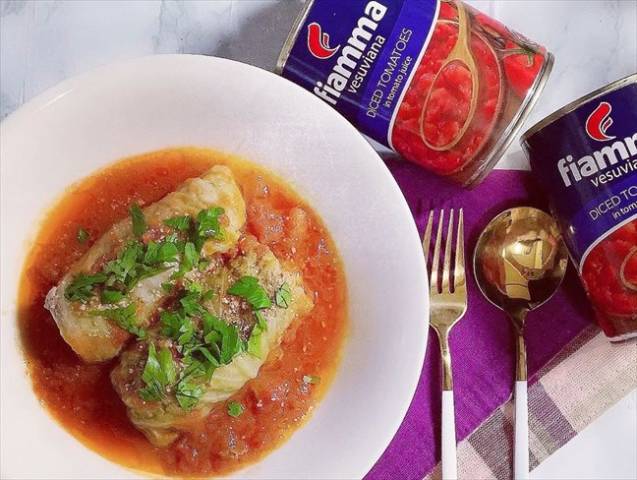 焼きキャベツロール