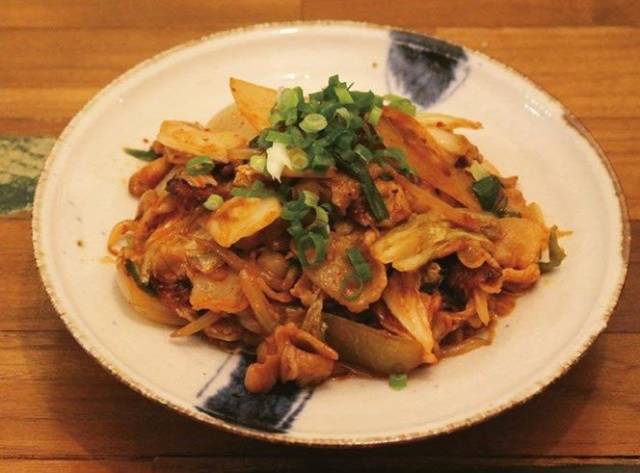 野菜たっぷり豚キムチ