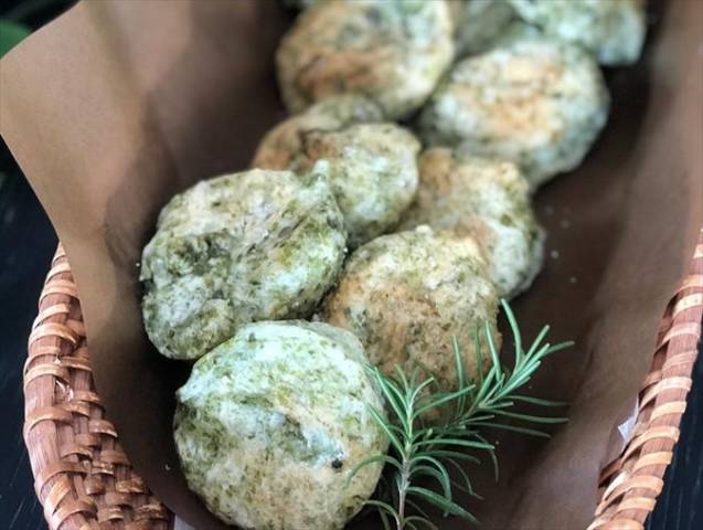 イタリアンの青のり揚げパン